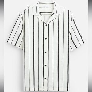 Mens Zara striped shirt